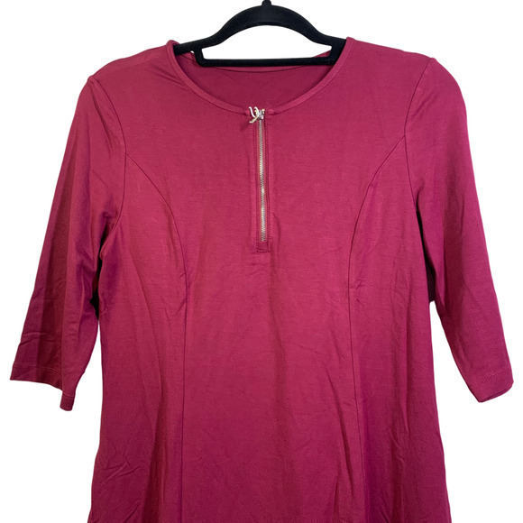 HALARA Red Violet Tunic Mini Dress - NWT - Picture 3 of 8